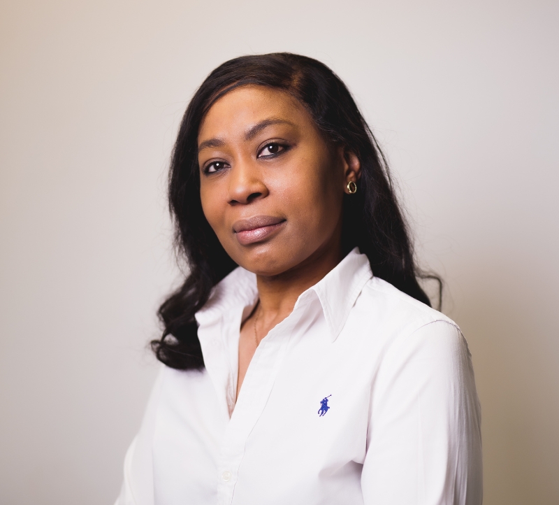 Huguette Ekeuh au cabinet de Kinésithérapie Val d'Europe