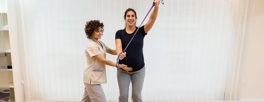 Rééducation périnéale sans sonde pratiquée par Huguette Ekeuh et ses collaborateurs.